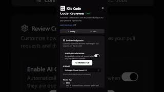 Kilo Code Reviewer проверяет код перед проблемами