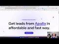 How to scrape Apollo leads at a MASSIVE discount (Updated Untapped Method)