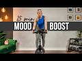 25 min MOOD-BOOSTING Pyramid Indoor Cycling Workout