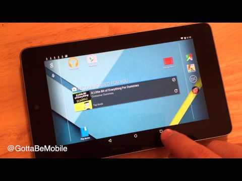 Nexus 7 2012 Android 5.0.2 업데이트 검토-속도