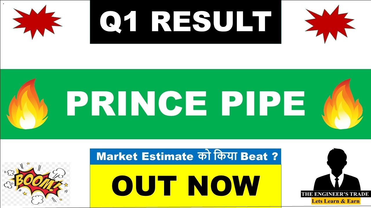 Prince pipes Q1 Results 2025 | prince pipe result today | prince pipe share latest news | prince