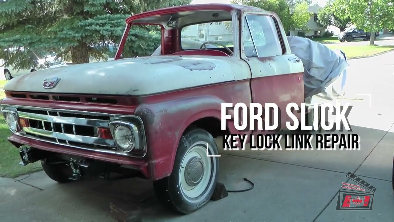 F-100 Ignition And Door Lock Cylinder Kit W/Keys 1973-1979