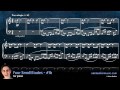 Four Small Etudes for piano solo - #1b
