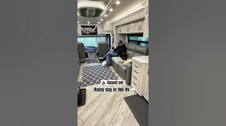 ⛈️ When it rains, it pours - especially in an RV! #rain #rvlife #motorhome