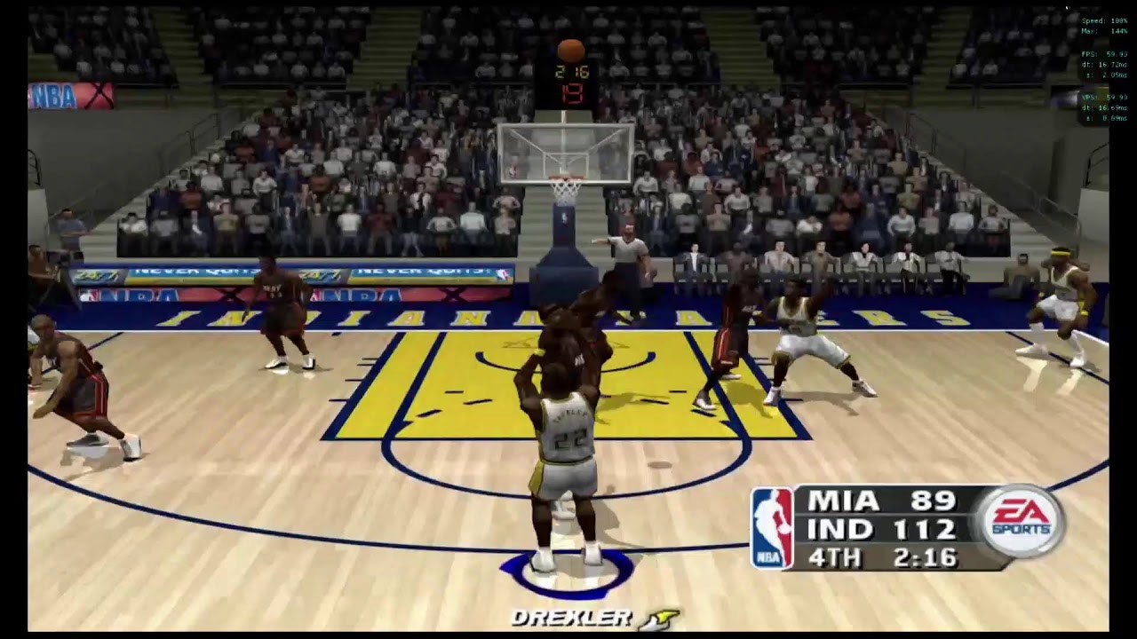 Lets Play NBA Live 2004 Nintendo GameCube Version