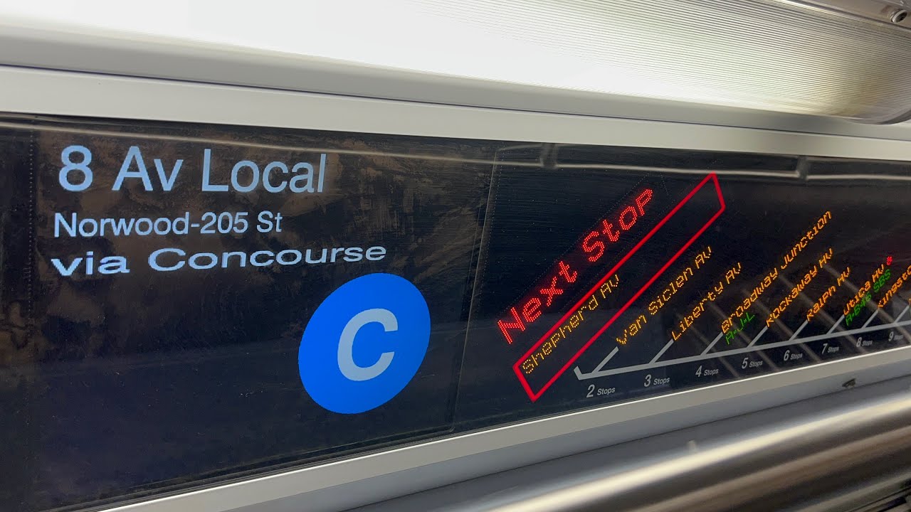 (Full Ride) R179 (C) Local Train Ride from Euclid Avenue to Norwood-205th St via Concourse Lcl 2