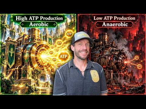 Aerobic vs Anaerobic Respiration & ATP Energy Production in Skeletal Muscle