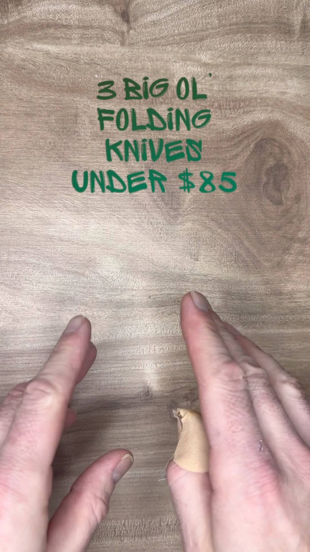 3 Big OL' Folding Knives Under $85 #edc #shorts #knife - YouTube