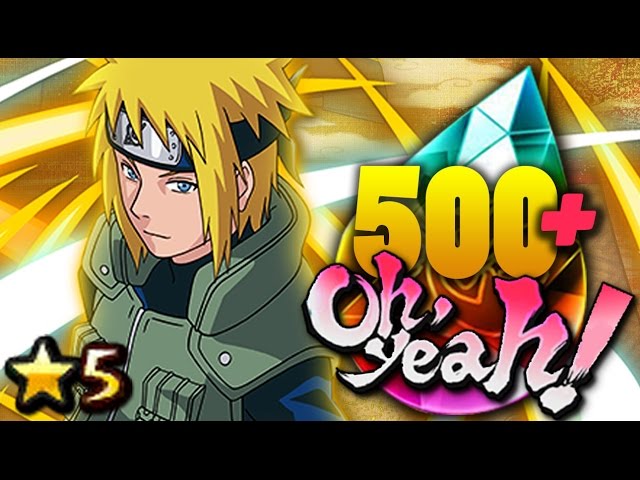 Holy S T 500 Ninja Pearl Summons Minato Namikaze Blazing Festival Naruto Ultimate Ninja Blazing Youtube