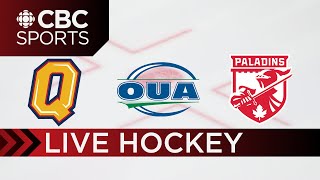 OUA CarrHarris Cup: Men's Hockey  Queen's vs RMC | CBC Sports