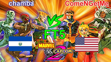 Marvel vs Capcom 2: New Age of Heroes - chamba vs ComeNGetMe FT5