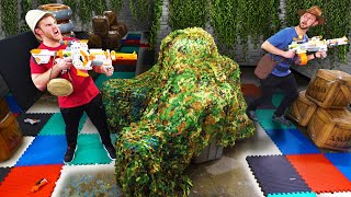 Nerf Adventure Board Game Challenge