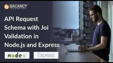 API Request Schema with Joi Validation in NodeJS and Express: Home API #joi #validation #nodejs #API