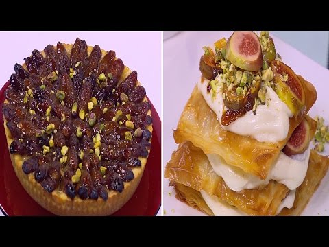 طريقة عمل تورتة أيس كريم بالفستق وغزل البنات