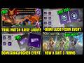 BGMI NARUTO TRIAL MATCH KAISE LAGAYE / BGMI FREE LUCKY COIN EVENT / NARUTO NEW X SUIT 50 UC VOUCHER