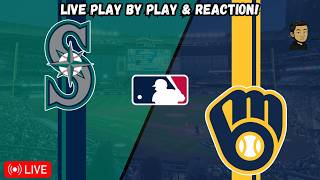 Seattle Mariners vs Milwaukee Brewers | MLB Livestream Live Radio Broadcast
