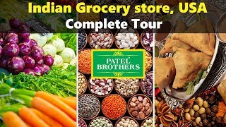 Celebrity Indian Grocery Store USA | Patel Brothers | Complete Tour and Tips Net Worth