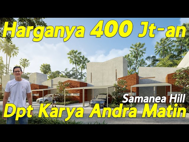 Rumah Karya Arsitek Terkenal di Samanea Hill, Harga Mulai 400 Jutaan class=