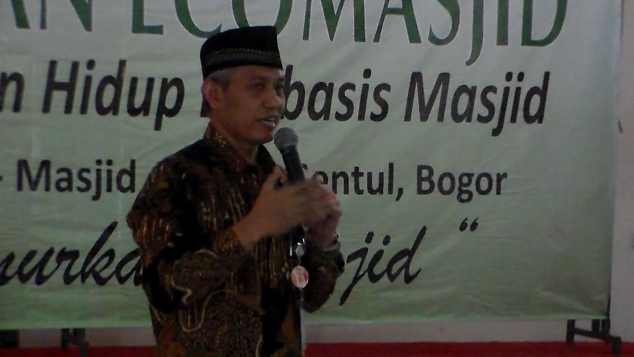Peluncuran Ecomasjid