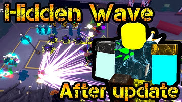 Hidden Wave Triumph Roblox Tower Defense Simulator