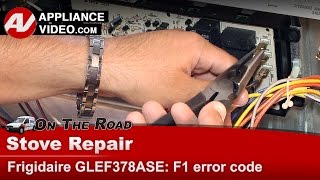 Frigidaire Stove Repair - F1 Error Code - Main Control Board