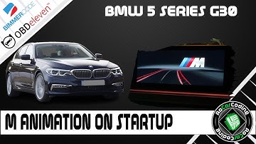 How to Activate M Startup Animation to Your Digital Instrument Cluster BMW SERIES 5 G30 | OBDEleven