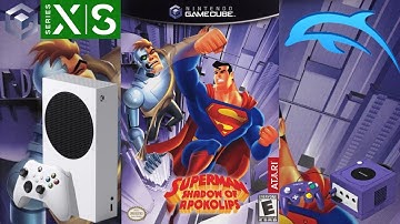 Superman: Shadow of Apokolips (GameCube) emulator - dolphin (Xbox Series S)