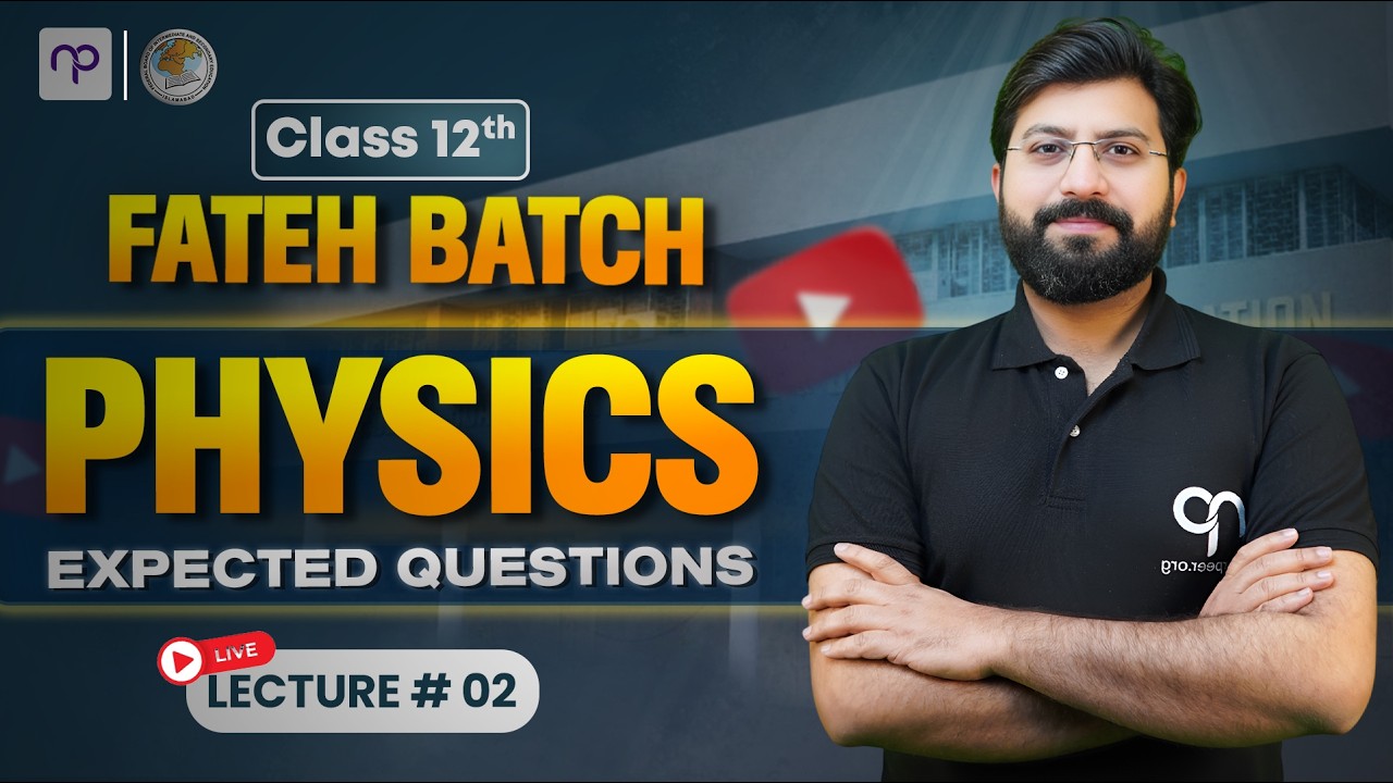 FSc/ICS Part 2 Physics Expected Questions 2026 | Quarter Book Revision ...