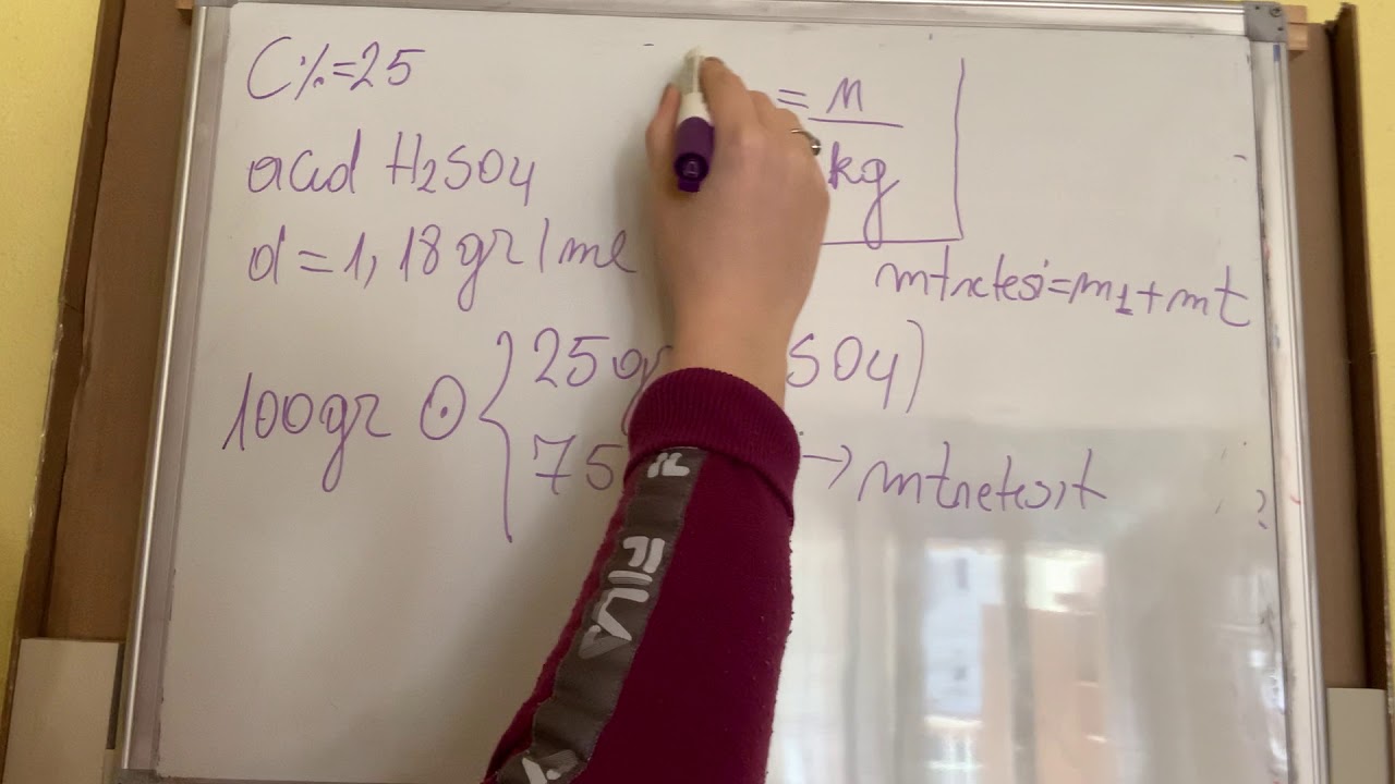 Dallimi midis përqëndrimit molar dhe molal.