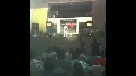 Sahil Punni performing in Rapster 2.0