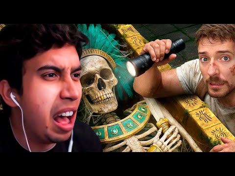 REACCION A Sobreviví 100 Horas Dentro De Un Templo Antiguo! 🛕