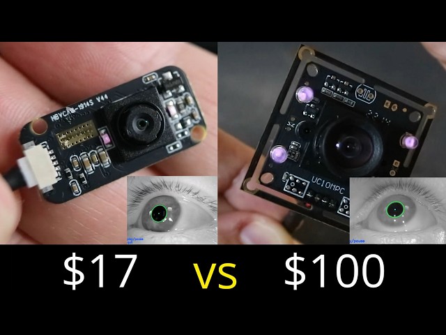 その他 Eye Tracking Module $17 vs $100 DIY Eye Tracking Cameras - YouTube