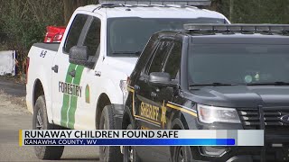 Kanawha County Sheriff's Office says runaway juveniles found safe