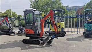 Real Footage Of Chinese Eachan Groups Mini Excavator Inspection And Shipping Process