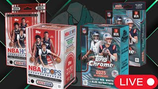 *NEW RELEASE* 2025-26 TOPPS NBA HOOPS | 2025 TOPPS CHROME FOOTBALL
