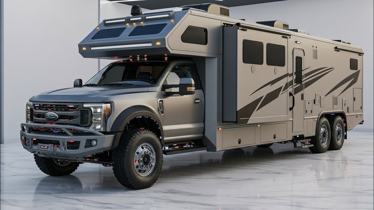 2026 Ford F556 6x6 Armored Camper | Full Breakdown of Design, Power ...