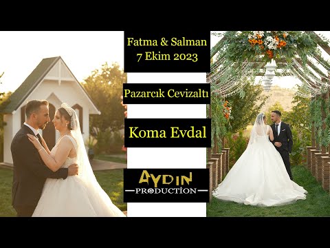 Fatma & Salman / Pazarcık Düğünü / Grup Koma Evdal /AYDINProduction® 2023 /Cevizaltı Salon