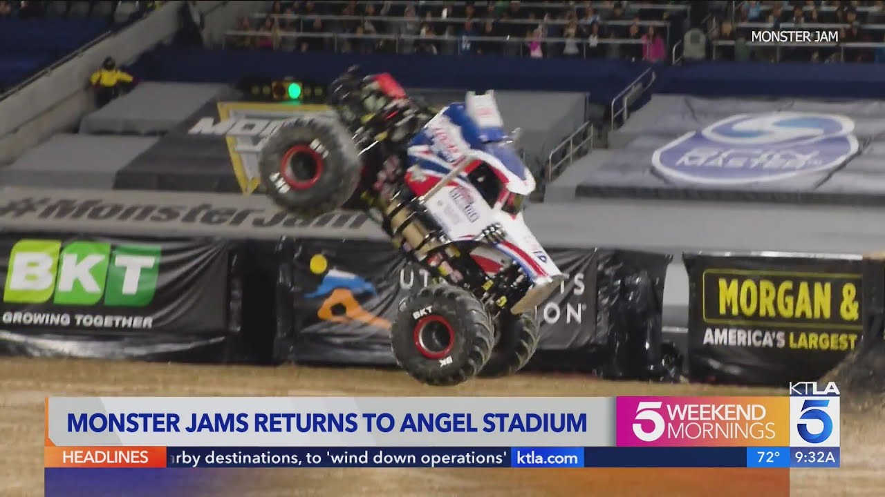 Monster Jam brings big stunts, skills and smiles to Southern California 
