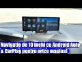 Iată soluția pentru a instala rapid Navigație cu Android Auto &amp; Apple CarPlay pentru orice mașina!