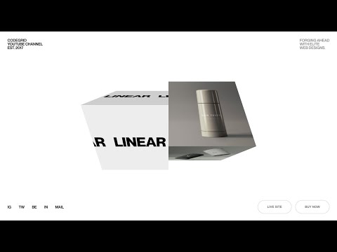 JavaScript 3D Cube Animation On Scroll | 3D Scroll Animation | HTML, CSS & JavaScript