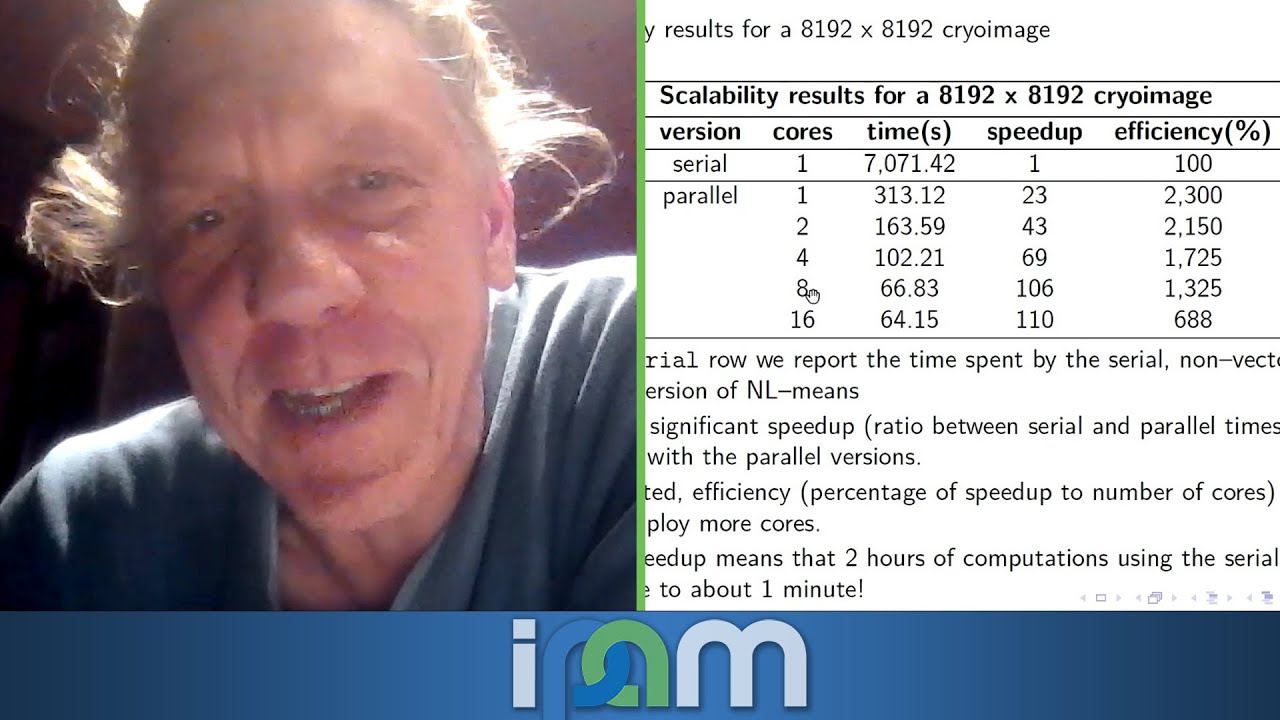 Jerome Darbon - Algorithms for Non-Local Filtering; application CryoElectron & biological microscopy