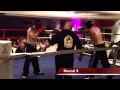 Darren Pope Vs Colin Ewen a novice Kickboxing VIDEO