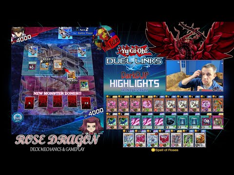 yugioh duel links rose dragon deck Can someone help me build a : r/masterduel Actualizacin Agosto 2025 Deck Black