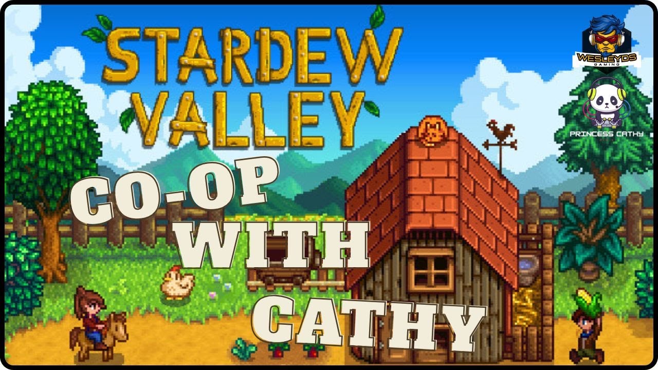 Stardew Valley Co-op Live Stream | Farming and Adventure With Princess Cathy - YouTube