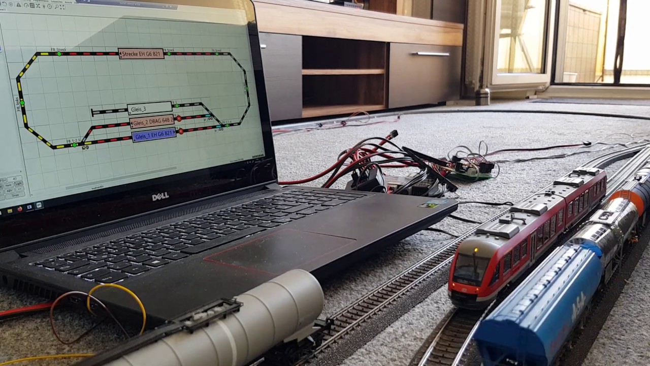 Teppichbahn H0: Automatisierung mit Rocrail auf der Teppichbahn