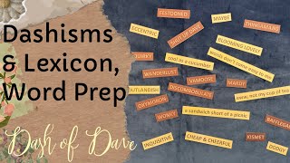 Dashisms & Lexicon, Word Prep.
Hello everyone, I’ve been needing to top up my words box, so let’s prep my Dashisms and Lexicon words. These are available in my Ko-fi store.
🎥 Thanks for Watching!
If you enjoyed this video, don’t forget to like, subscribe, and tap the bell to get notified when new videos go live.
💬 I love hearing from you—drop a comment below and I’ll always reply! Your interaction helps build our creative community and supports smaller channels like mine to grow. It also helps me shape future videos and projects just for you.
⸻
🧩 Explore My Digital Kits
Find my DigiKits and printable creations on ko-fi:
https://ko-fi.com/dash_of_dave
☕️ Support My Channel
If you’d like to buy me some craft supplies (and fuel more creative content), you can do so here:
💖 https://ko-fi.com/dash_of_dave
⸻
🌍 Stay Connected
📌 All my links in one place: https://linktr.ee/dashofdave
📧 Email: dash_of_dave@gmx. Dashisms & Lexicon, Word Prep.