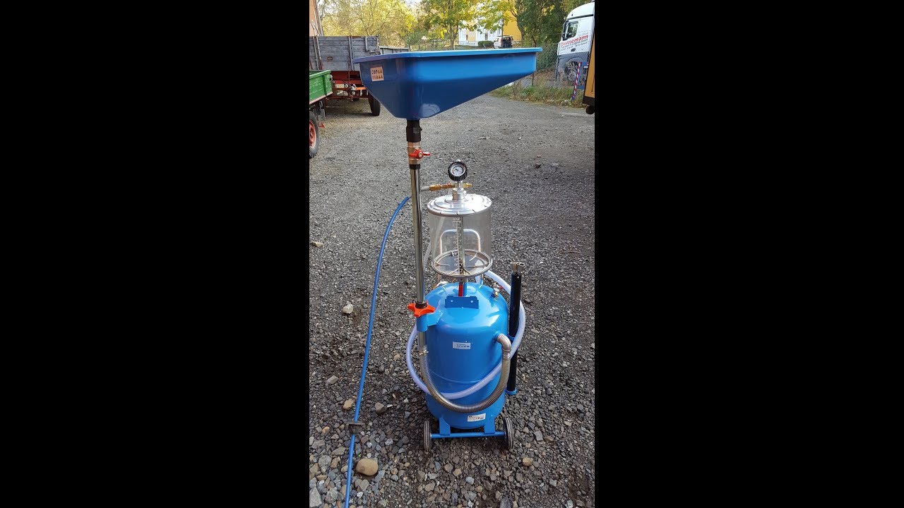 GÜDE GOA 65 L Ölabsauggerät -- im TEST in der Praxis!