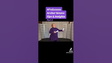 Pt2 Poi Archer Weave Tips & Insights #español #Poi #PoiLesson #PoiTutorial #PoiDance  #FlowArts