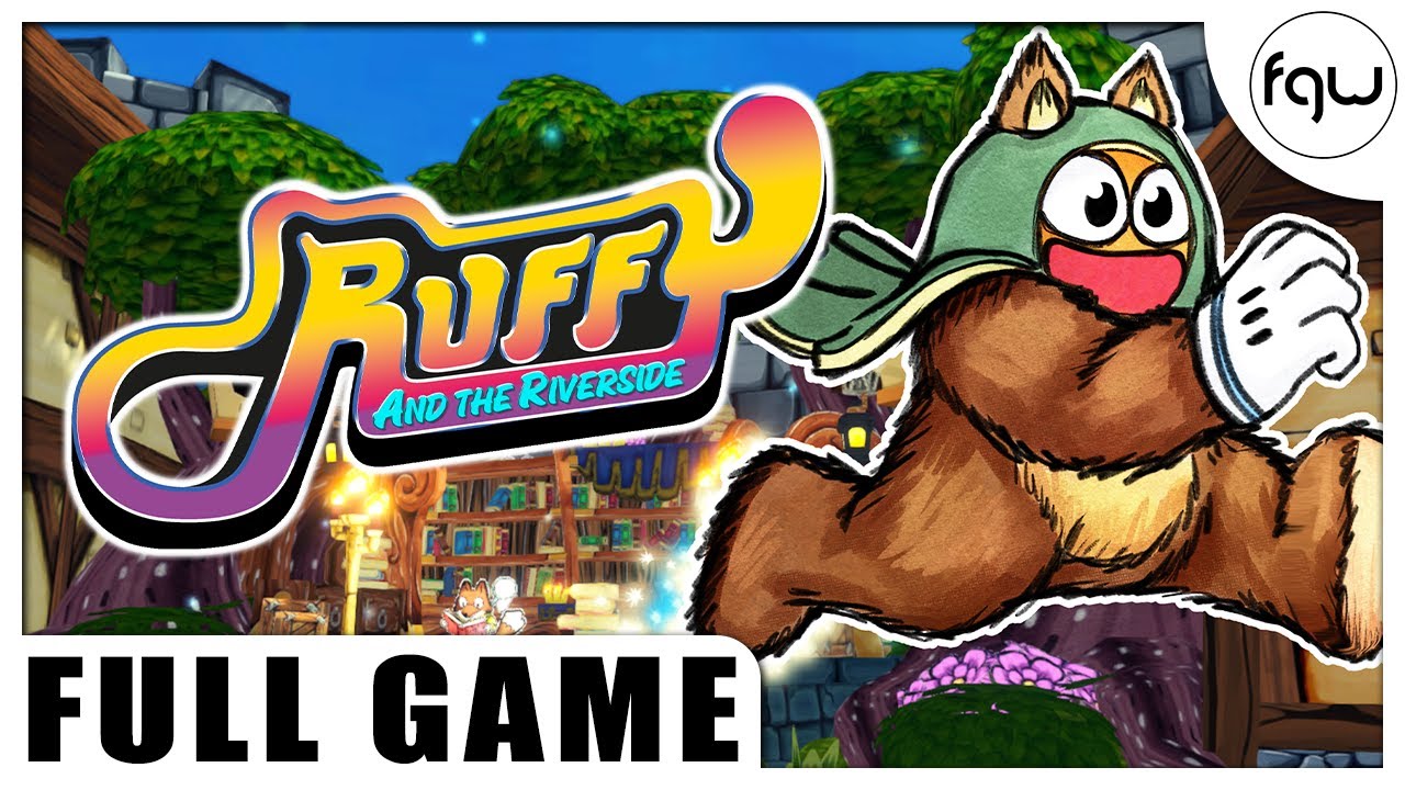 RUFFY AND THE RIVERSIDE Gameplay Walkthrough FULL GAME (PC 4K