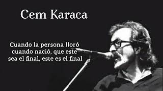Cem Karaca - Bu Son Olsun Letra Al Español